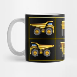 big yellow truck Mug